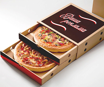 Коробки для пиццы как вид рекламы